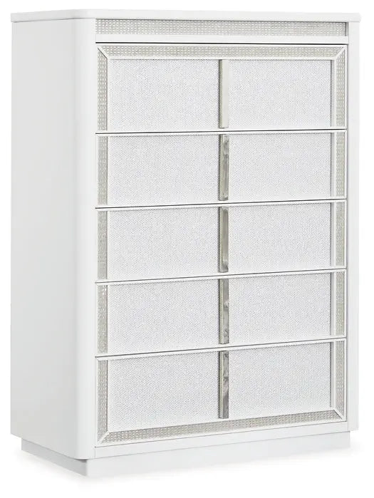 Chalanna Five Drawer Chest at Lee Furniture, NC
