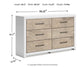 Charbitt Six Drawer Dresser at Lee Furniture, NC