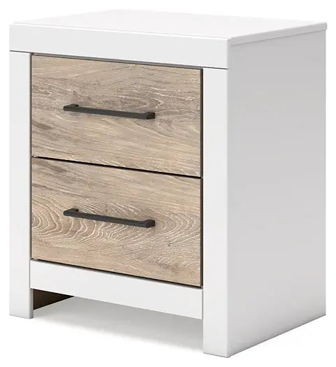 Charbitt Twin Panel Bed with Mirrored Dresser and Nightstand at Lee Furniture, NC