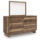 Chirason Dresser and Mirror at Lee Furniture, NC