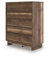 Chirason Five Drawer Wide Chest at Lee Furniture, NC