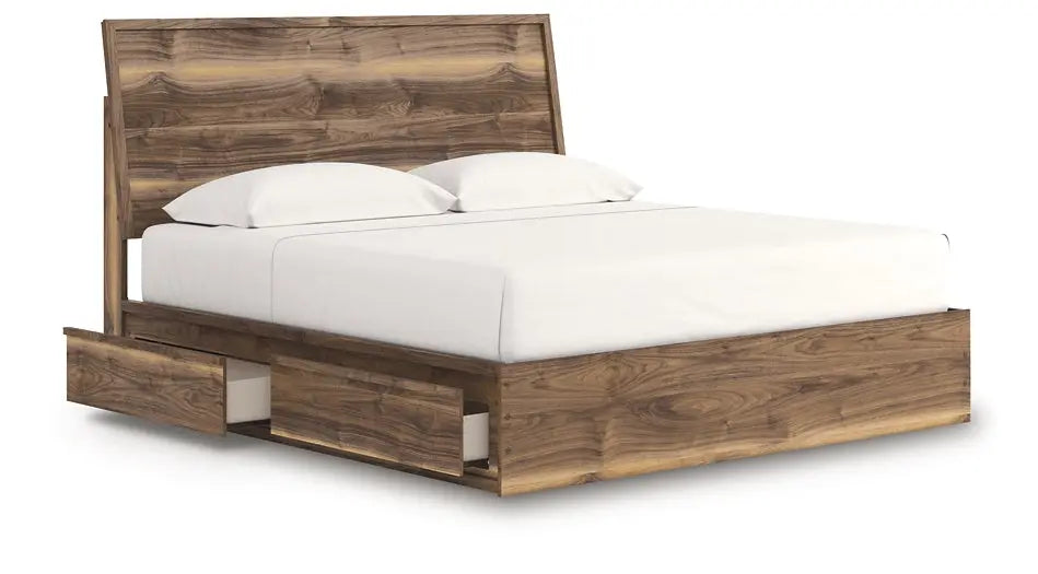 Chirason King Panel Bed with Storage at Lee Furniture, NC