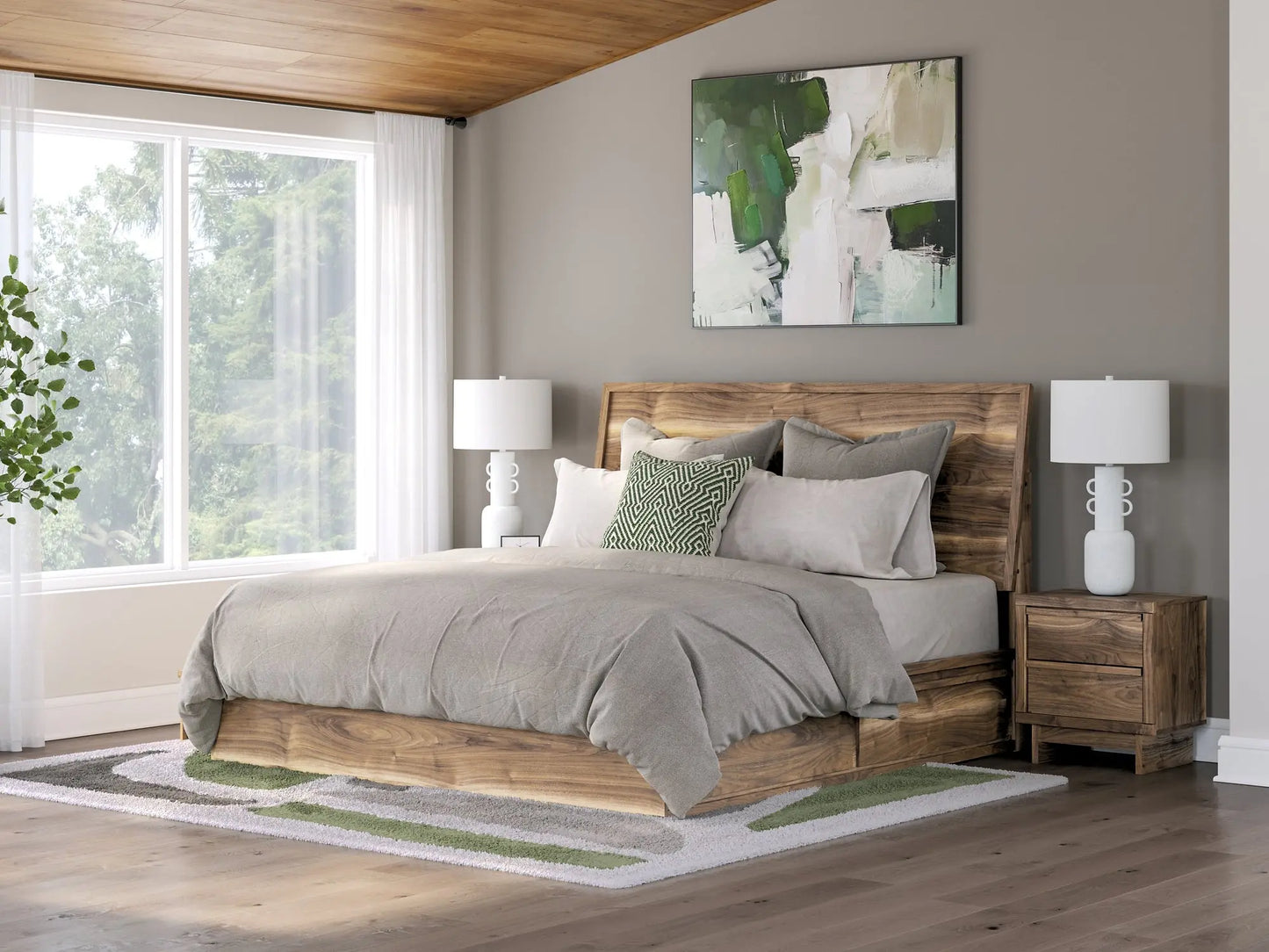 Chirason King Panel Bed with Storage at Lee Furniture, NC