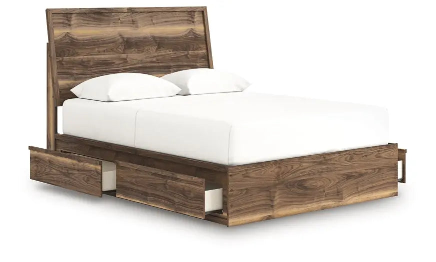 Chirason Queen Panel Bed with Storage at Lee Furniture, NC