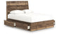 Chirason Queen Panel Bed with Storage at Lee Furniture, NC