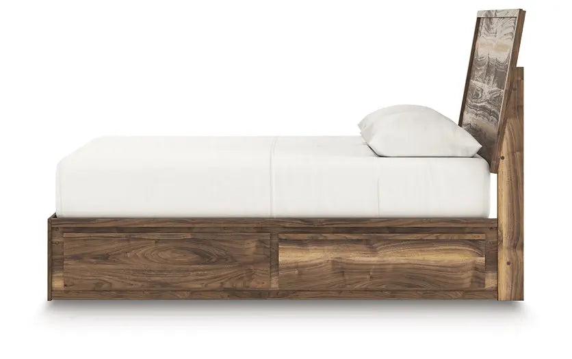 Chirason Queen Panel Bed with Storage at Lee Furniture, NC