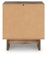 Chirason Two Drawer Night Stand at Lee Furniture, NC