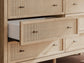 Cielden King Panel Headboard with Mirrored Dresser and 2 Nightstands at Lee Furniture, NC