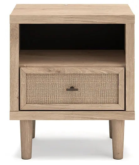 Cielden King Panel Headboard with Mirrored Dresser and 2 Nightstands at Lee Furniture, NC