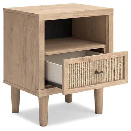 Cielden King Panel Headboard with Mirrored Dresser and 2 Nightstands at Lee Furniture, NC