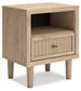 Cielden King Panel Headboard with Mirrored Dresser and 2 Nightstands at Lee Furniture, NC