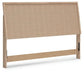 Cielden King Panel Headboard with Mirrored Dresser and 2 Nightstands at Lee Furniture, NC