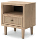 Cielden King Panel Headboard with Mirrored Dresser and 2 Nightstands at Lee Furniture, NC