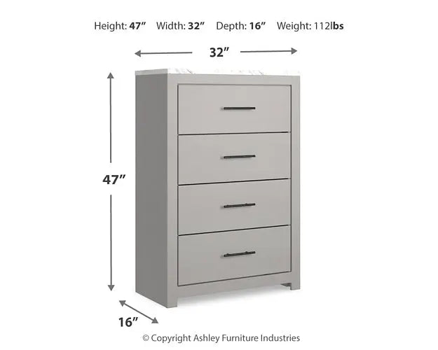 Cottonburg Four Drawer Chest at Lee Furniture, NC