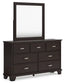 Covetown Dresser and Mirror at Lee Furniture, NC