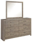 Culverbach Dresser and Mirror at Lee Furniture, NC