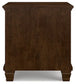 Danabrin Two Drawer Night Stand at Lee Furniture, NC