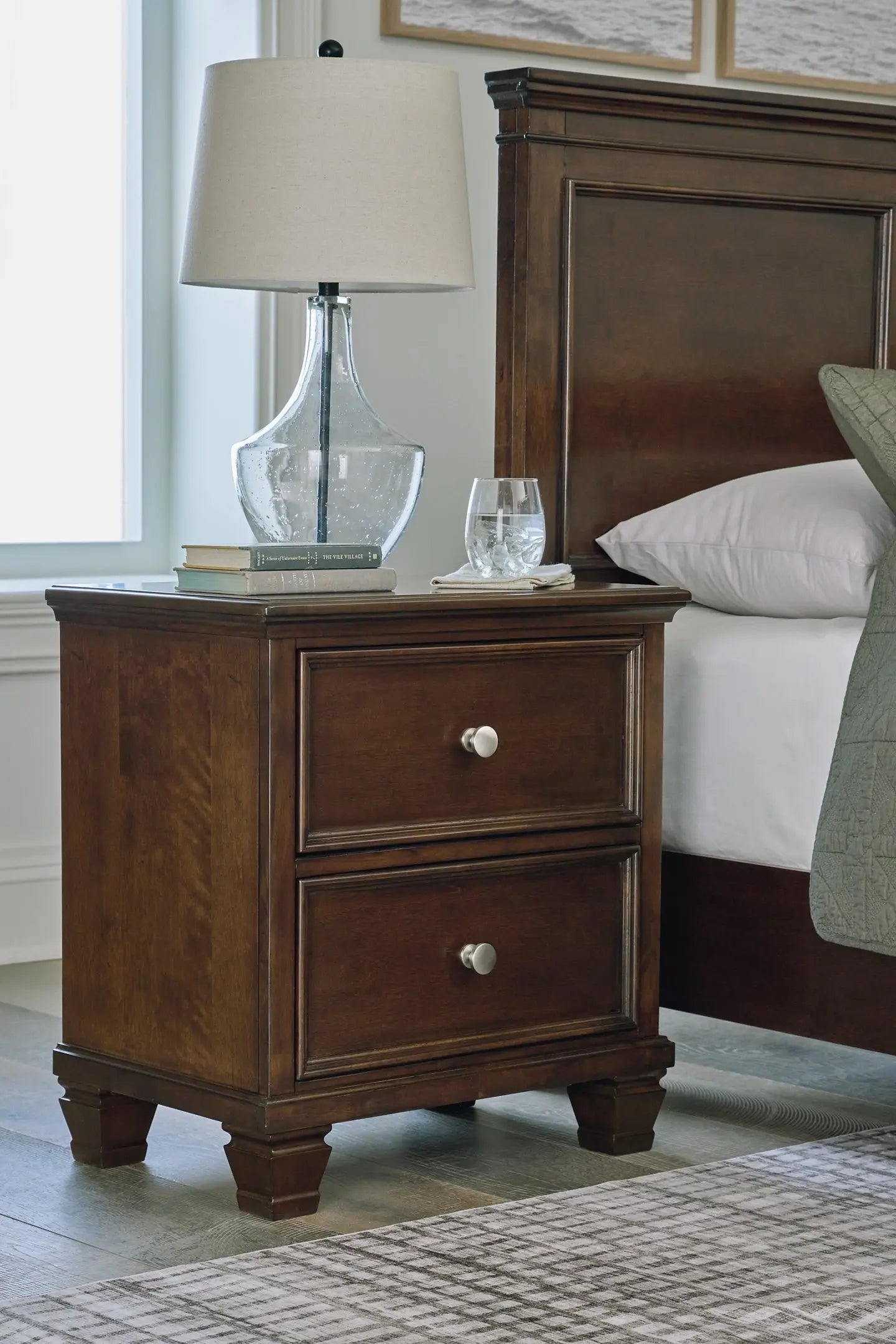 Danabrin Two Drawer Night Stand at Lee Furniture, NC