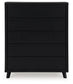 Danziar Queen Panel Bed with Mirrored Dresser and Chest at Lee Furniture, NC
