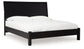 Danziar Queen Panel Bed with Mirrored Dresser and Chest at Lee Furniture, NC