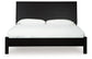 Danziar Queen Panel Bed with Mirrored Dresser and Chest at Lee Furniture, NC