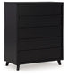Danziar Queen Panel Bed with Mirrored Dresser and Chest at Lee Furniture, NC