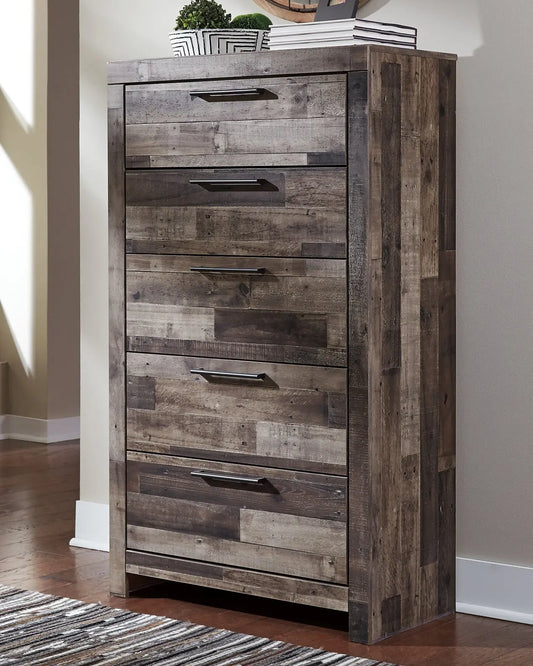 Derekson Five Drawer Chest at Lee Furniture, NC