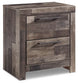 Derekson King Panel Bed with 6 Storage Drawers with Mirrored Dresser and 2 Nightstands at Lee Furniture, NC