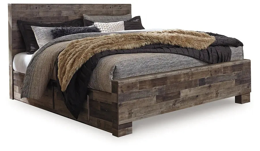 Derekson Panel Bed With 2 Side Storage at Lee Furniture, NC