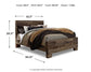 Derekson Panel Bed at Lee Furniture, NC