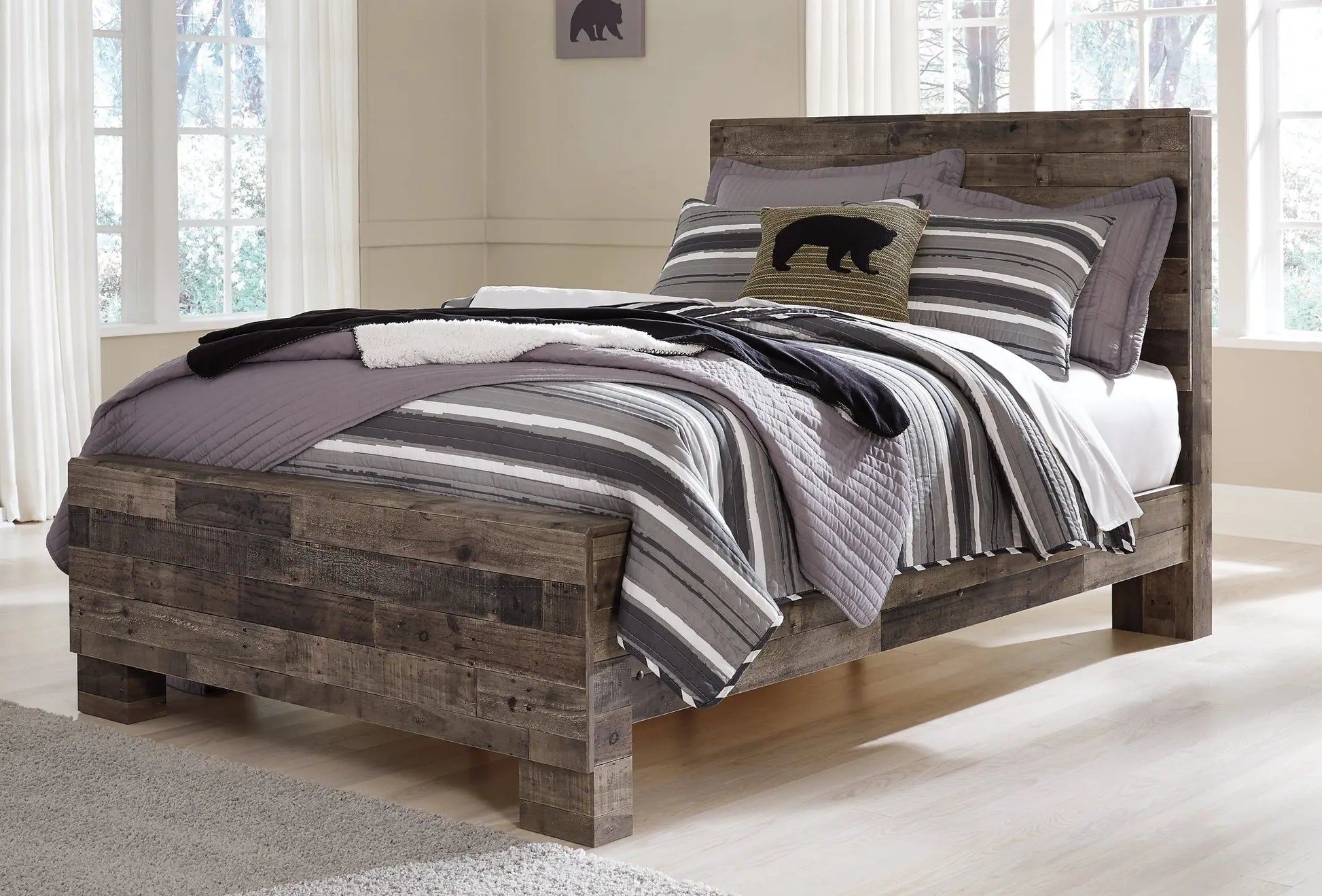 Derekson Panel Bed at Lee Furniture, NC