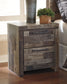 Derekson Queen Panel Bed with 4 Storage Drawers with Mirrored Dresser and 2 Nightstands at Lee Furniture, NC