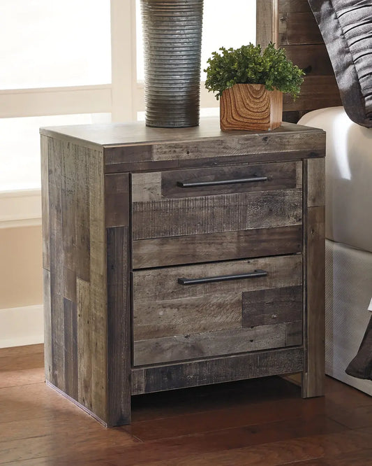 Derekson Two Drawer Night Stand at Lee Furniture, NC