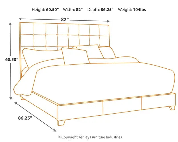 Dolante Upholstered Bed at Lee Furniture, NC