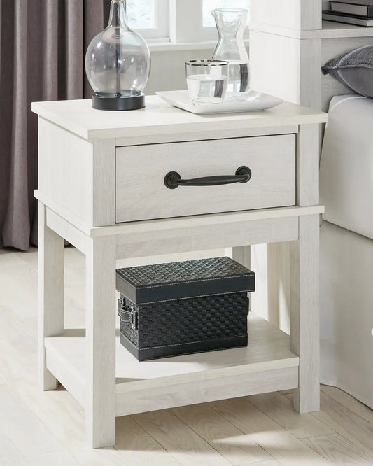 Dorrinson One Drawer Night Stand at Lee Furniture, NC