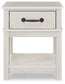 Dorrinson One Drawer Night Stand at Lee Furniture, NC