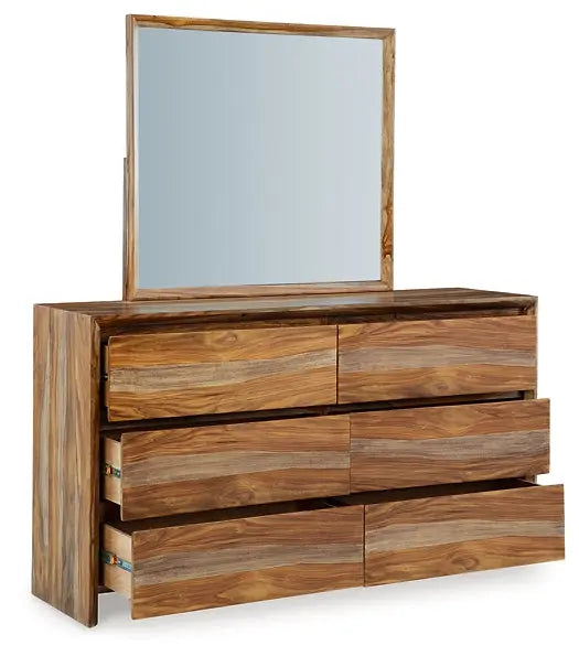 Dressonni Dresser and Mirror at Lee Furniture, NC