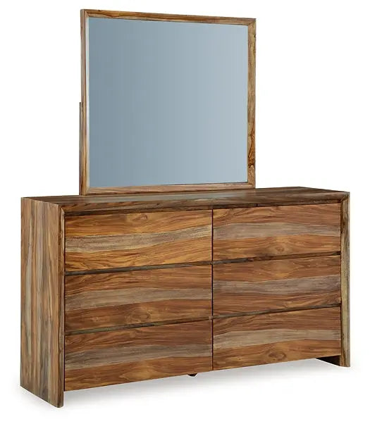 Dressonni Dresser and Mirror at Lee Furniture, NC