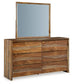 Dressonni Dresser and Mirror at Lee Furniture, NC