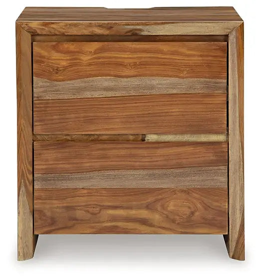 Dressonni Two Drawer Night Stand at Lee Furniture, NC
