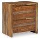 Dressonni Two Drawer Night Stand at Lee Furniture, NC