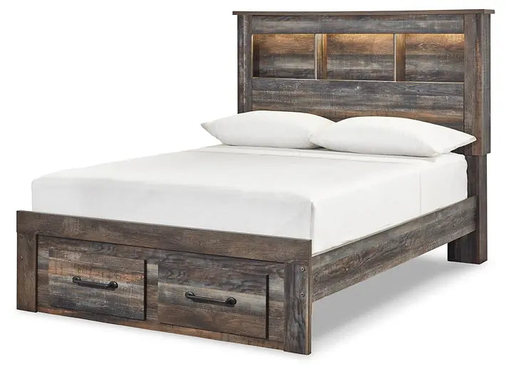 Drystan Bookcase Bed With 2 Storage Drawers at Lee Furniture, NC