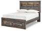 Drystan Bookcase Bed With 2 Storage Drawers at Lee Furniture, NC