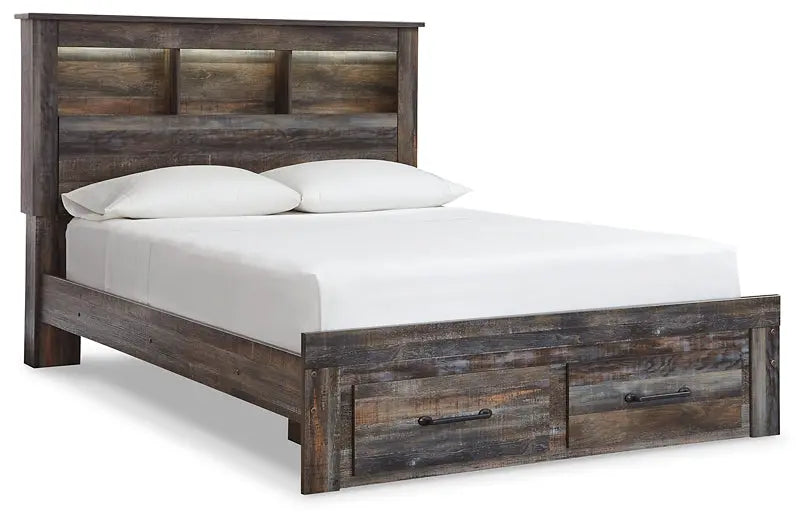 Drystan Bookcase Bed With 2 Storage Drawers at Lee Furniture, NC