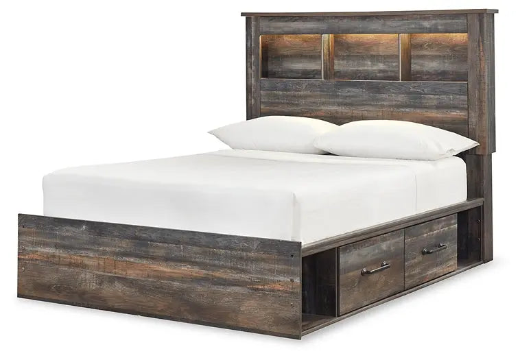 Drystan Bookcase Bed With 4 Storage Drawers at Lee Furniture, NC