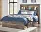 Drystan Bookcase Bed With 4 Storage Drawers at Lee Furniture, NC
