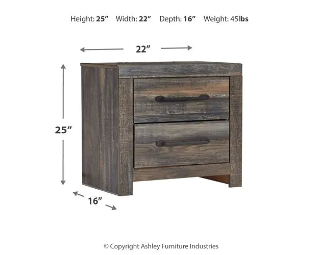 Drystan King Bookcase Bed with 4 Storage Drawers with Mirrored Dresser, Chest and 2 Nightstands at Lee Furniture, NC