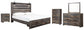 Drystan King Panel Bed with Storage with Mirrored Dresser, Chest and Nightstand at Lee Furniture, NC