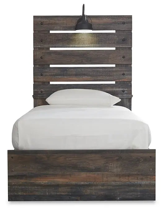 Drystan Panel Bed With 2 Storage Drawers at Lee Furniture, NC