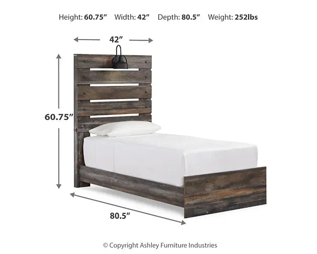 Drystan Panel Bed With 4 Storage Drawers at Lee Furniture, NC